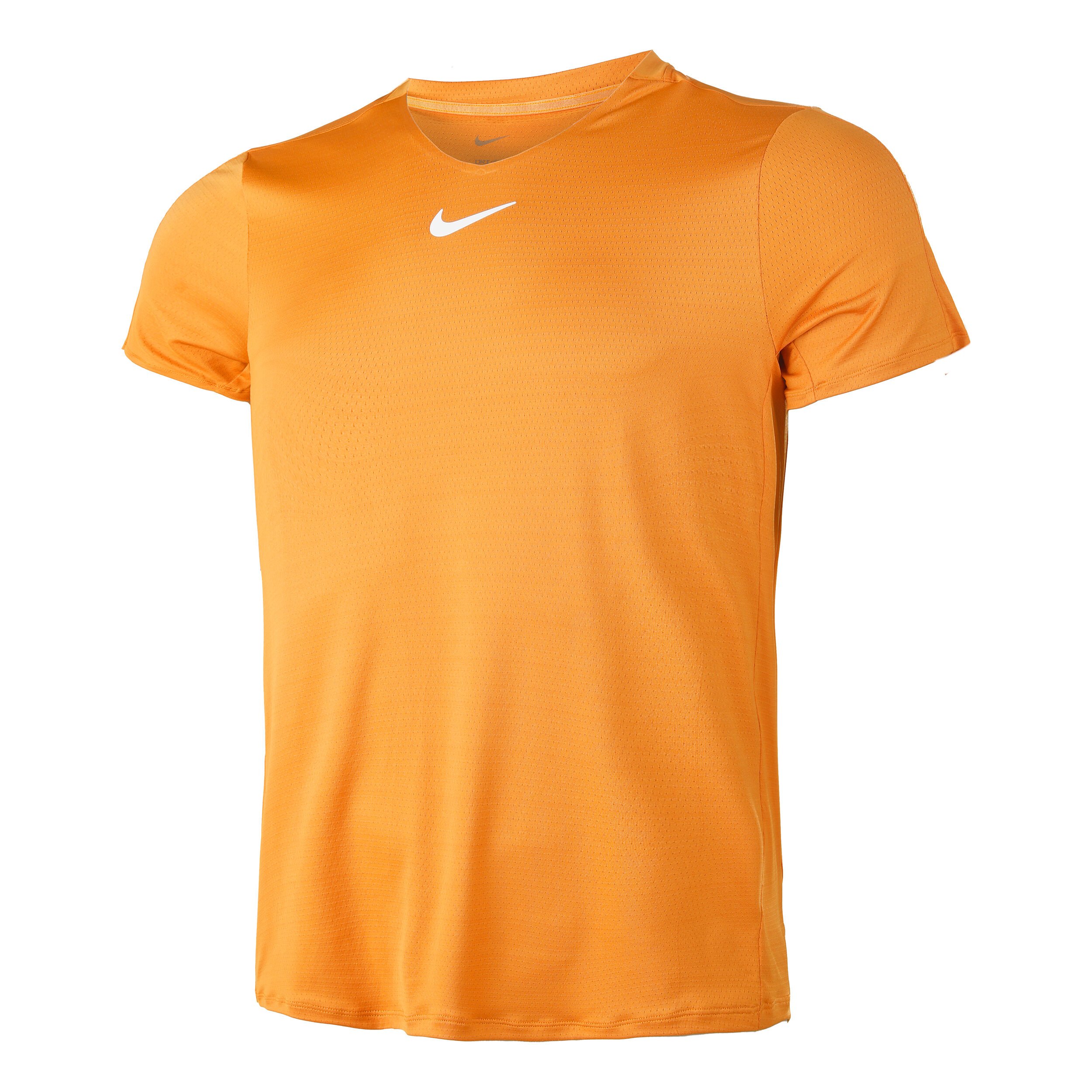 Buy Nike Court Advantage Dri Fit T Shirt Men Orange online