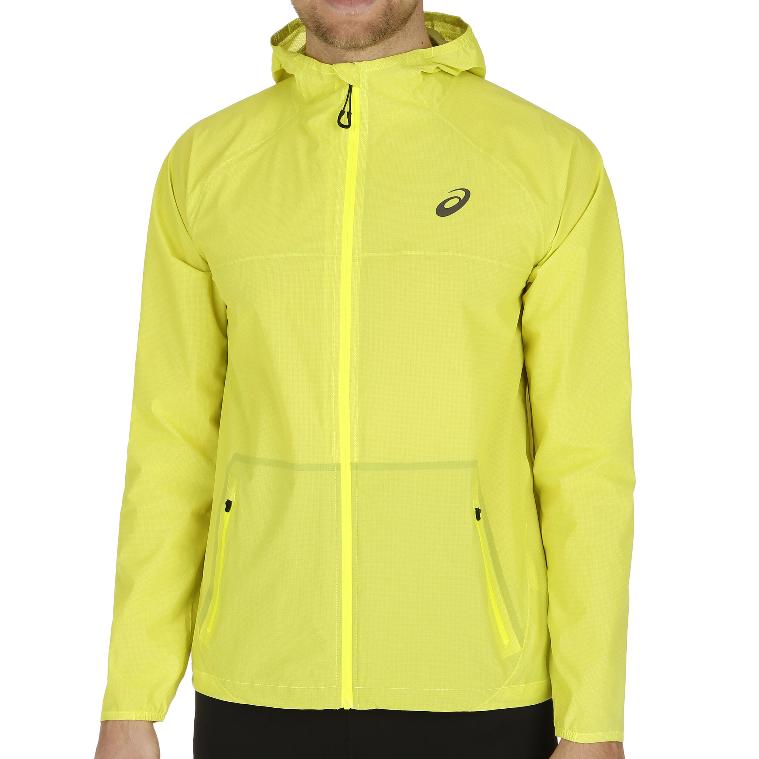 Waterproof Training Jacket Men Yellow