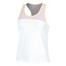 Mind Racerback Tank Top Women-White,Lilac