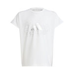 adidas Clothing adidas Winter T-Shirt Kids-White,Silver