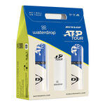 Dunlop Tennis balls Dunlop ATP 2x 4er Dose + Waterdrop Tri-Pack