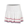 Can't Find Me Love Long Hide Out Smocked Skirt Women - white, red
