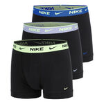 Nike Boxer shorts Nike Essential Cotton Stretch Trunk Boxer shorts - 3 Pack Men-black, turquoise