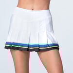 Lucky in Love Clothing Lucky in Love Stripe Hype Skirt Women-White,Black