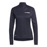 Multi Half-Zip Long sleeve Women - dark blue, 