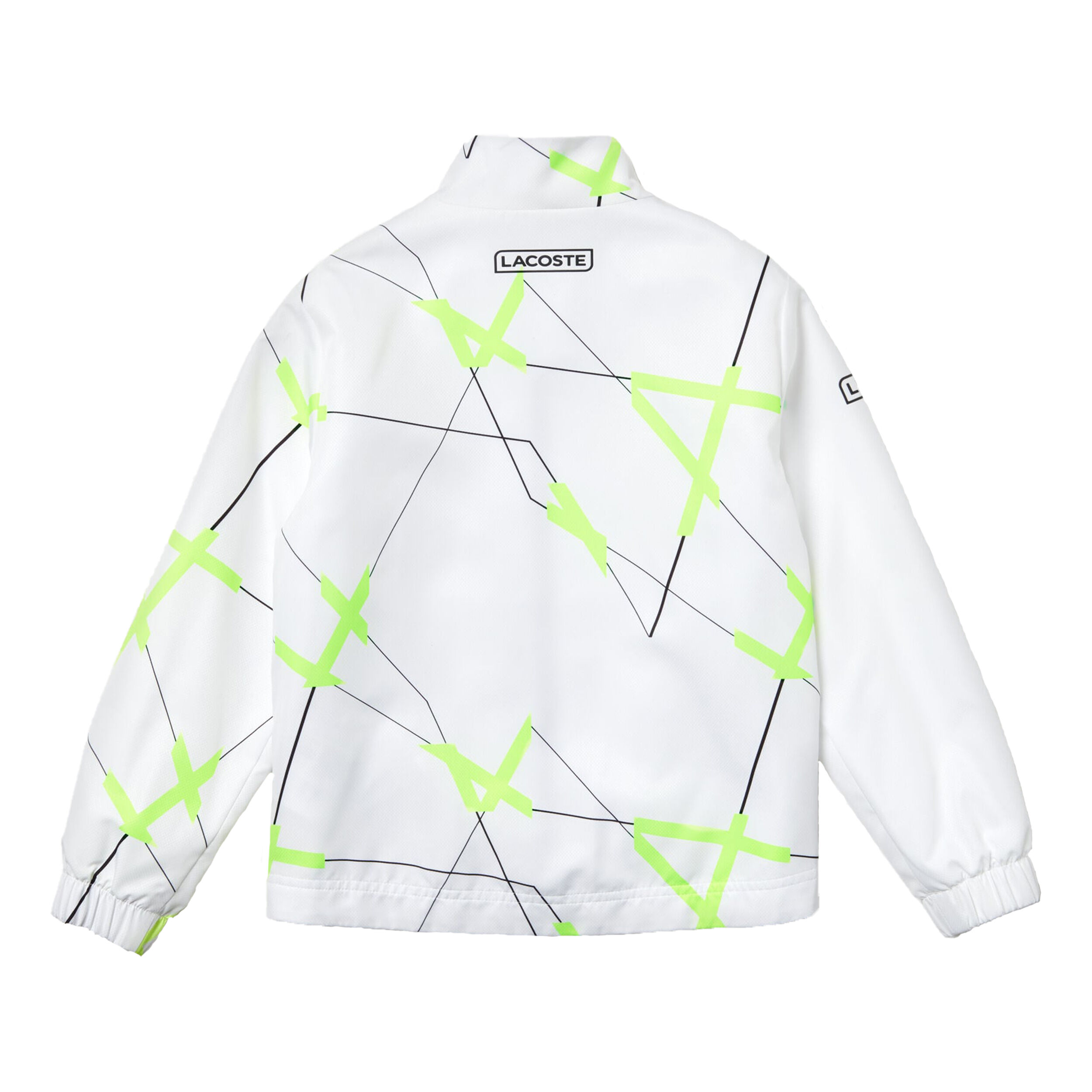 Survetement lacoste 2025 jaune fluo