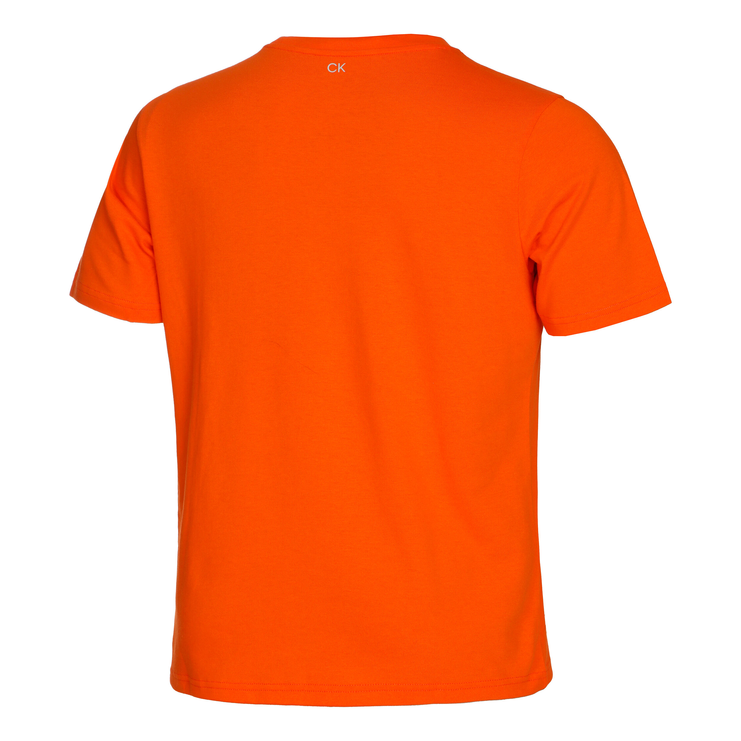 Calvin klein best sale orange shirt
