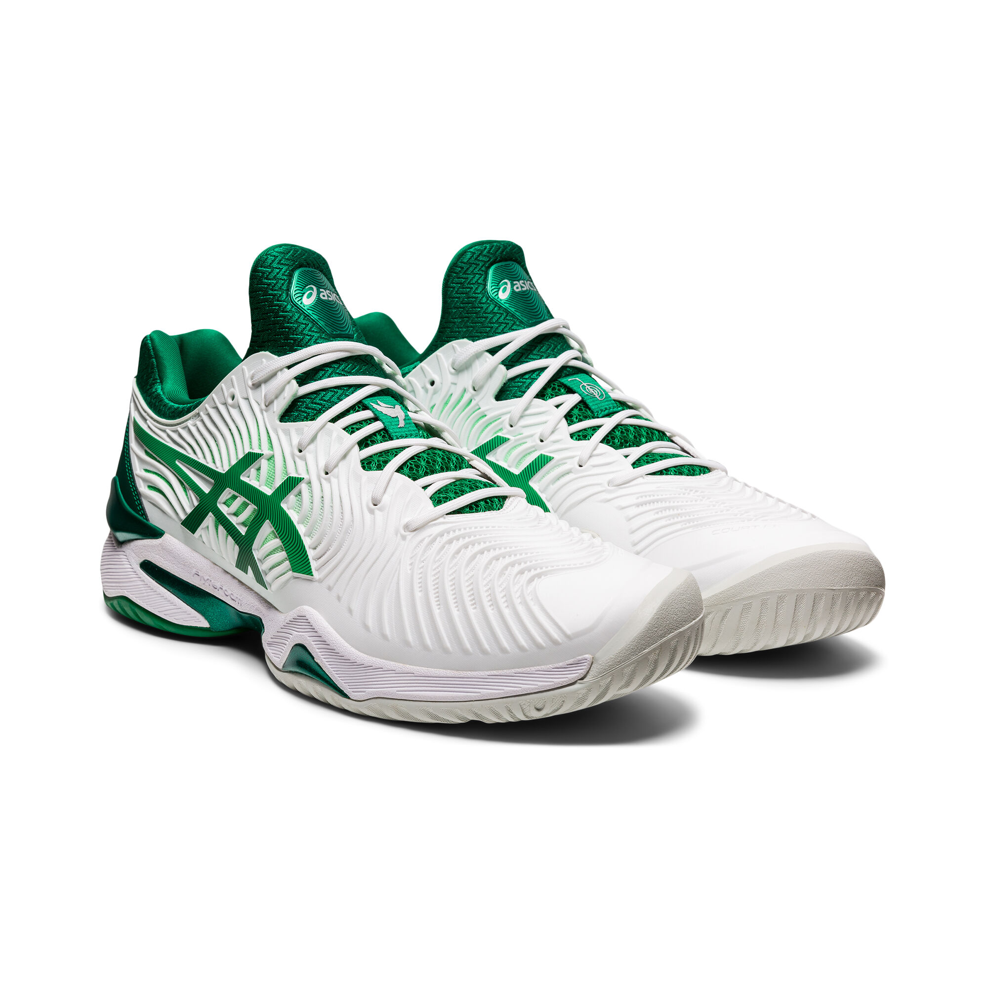 buy Asics Novak Djokovic Court FF All Court Shoe Men - White, Green