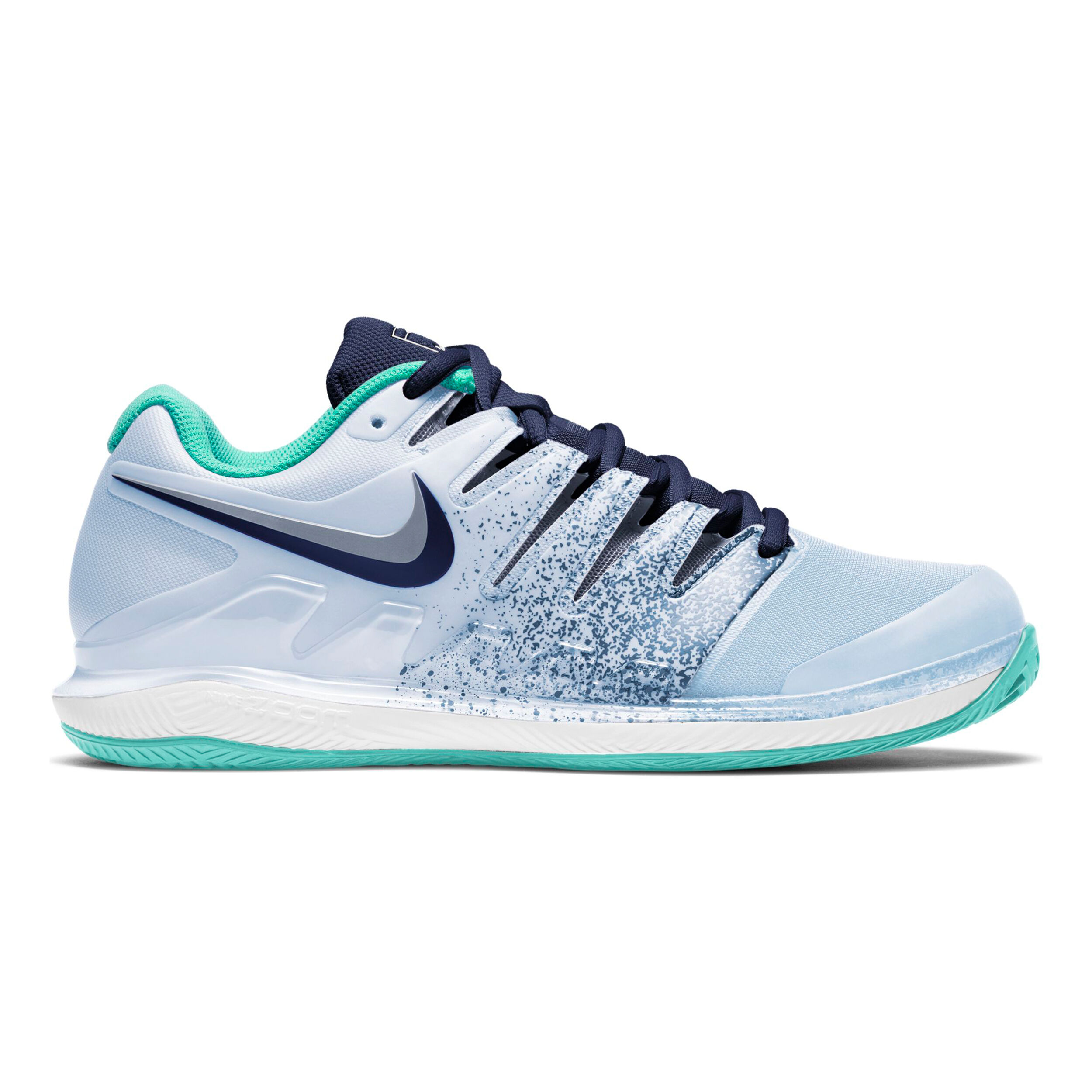 Air Zoom Vapor X Clay Court Shoe Women Light Blue Mint