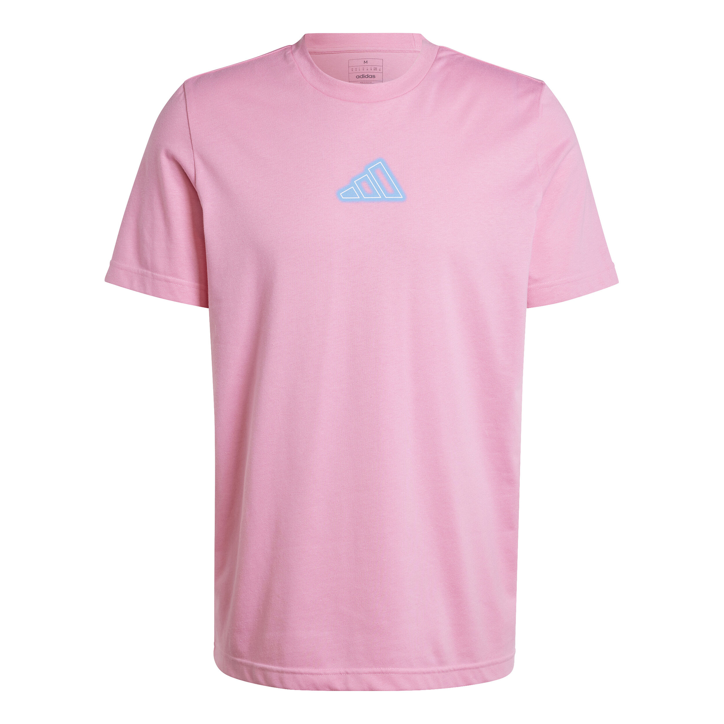 Play T Shirt Men Pink Turquoise