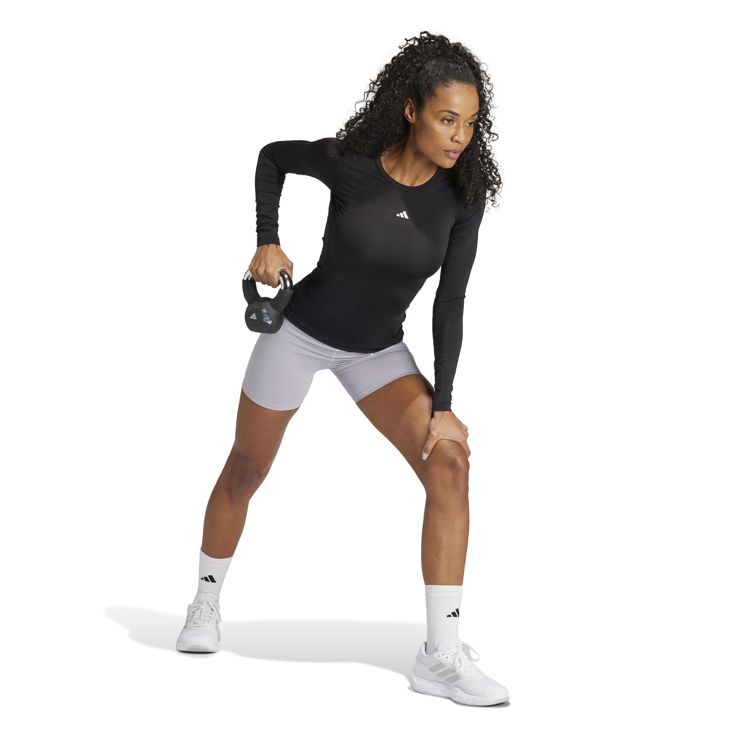 Buy adidas Tech-Fit Long Sleeve Women Black online | Tennis