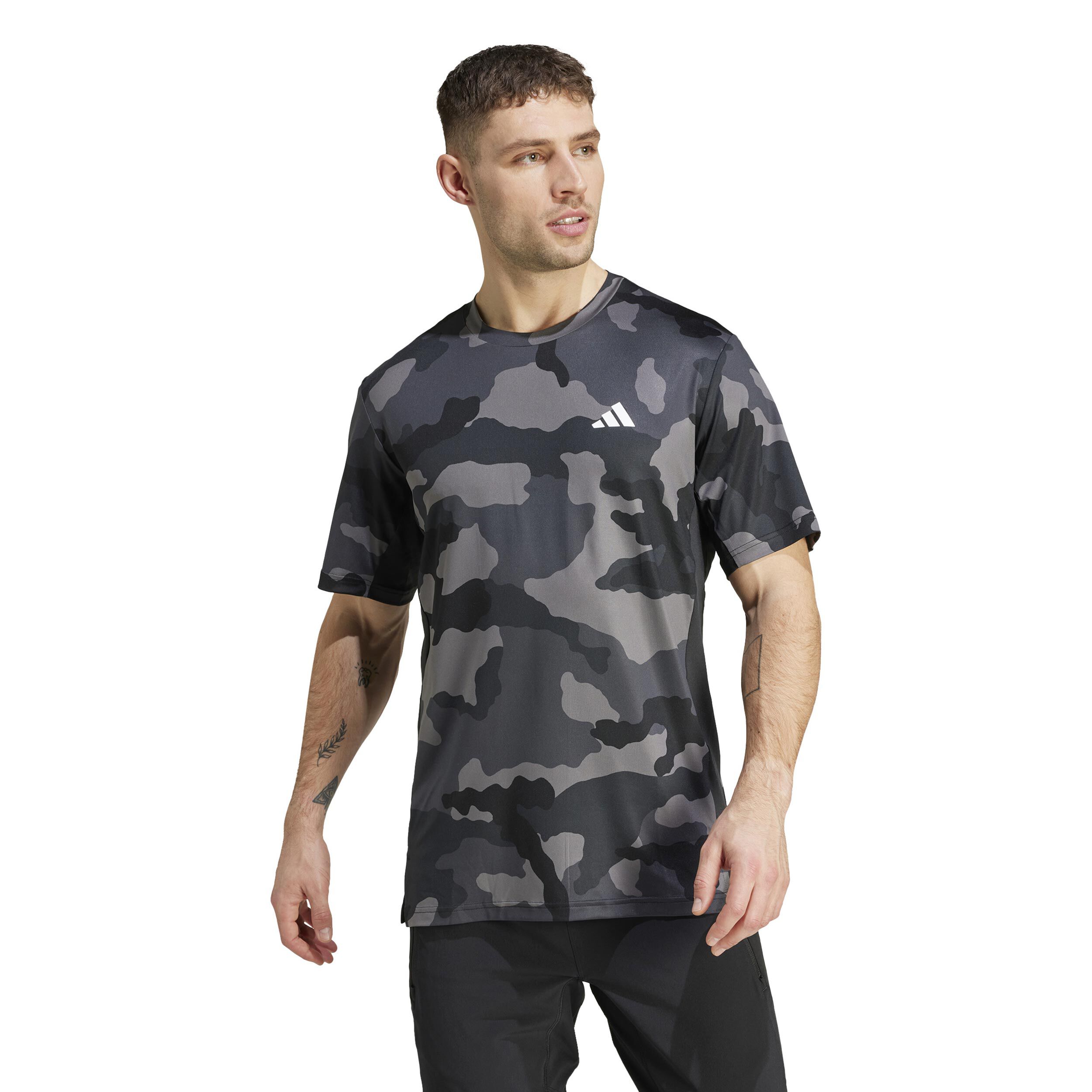 Adidas camo t shirt mens clearance