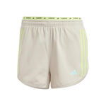adidas Clothing adidas Own The Run 3S Running Shorts Women-Beige
