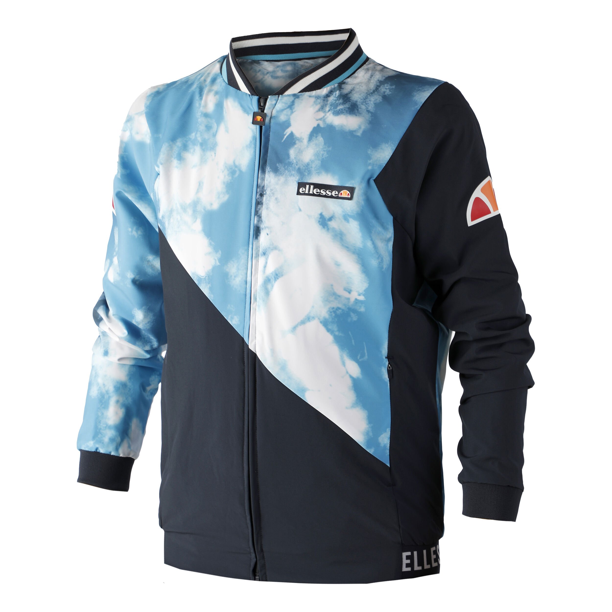 Buy Ellesse Pala Track Training Jacket Men Dark Blue Multicoloured online Tennis Point COM