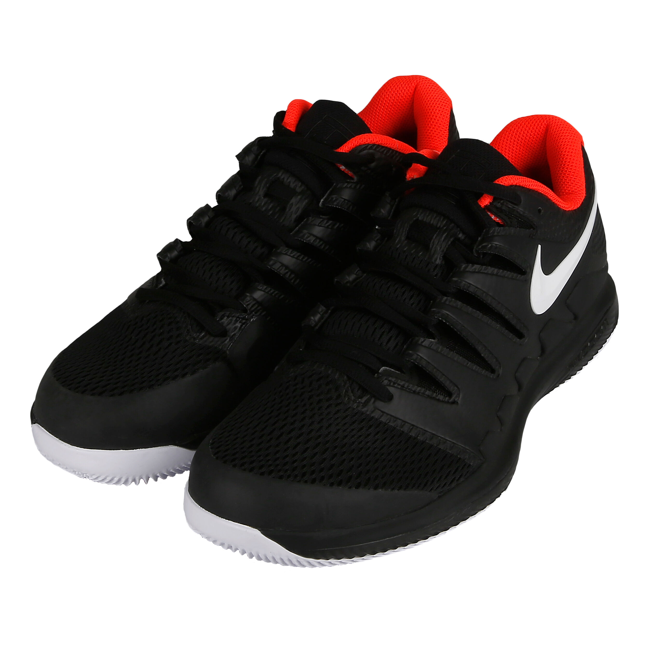 Nike men's air zoom vapor x tennis shoes white and bright crimson sales