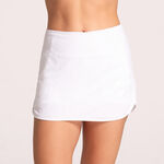 Lucky in Love Clothing Lucky in Love On Track 13 Skirt Women-White
