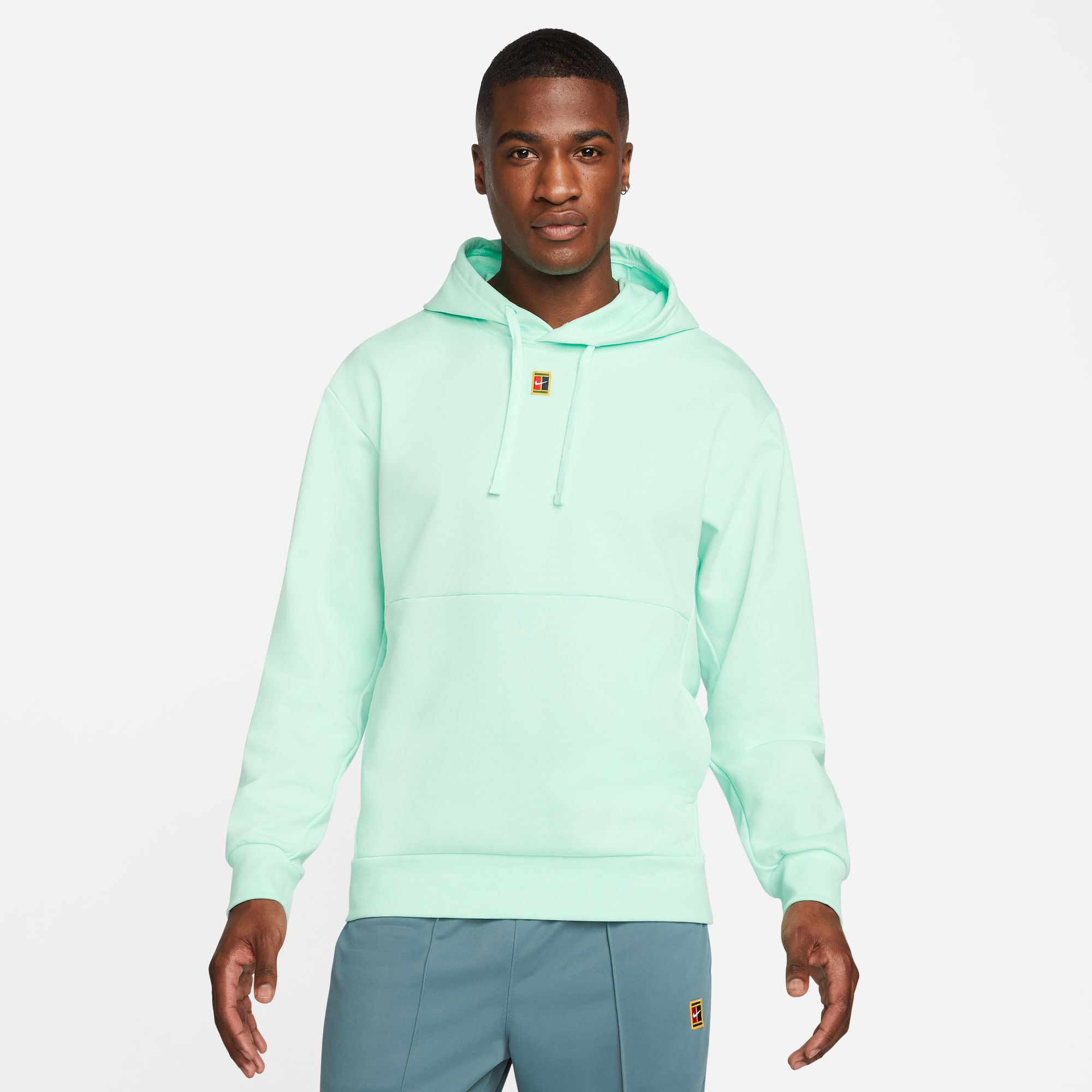 Nike heritage top hoodie pink