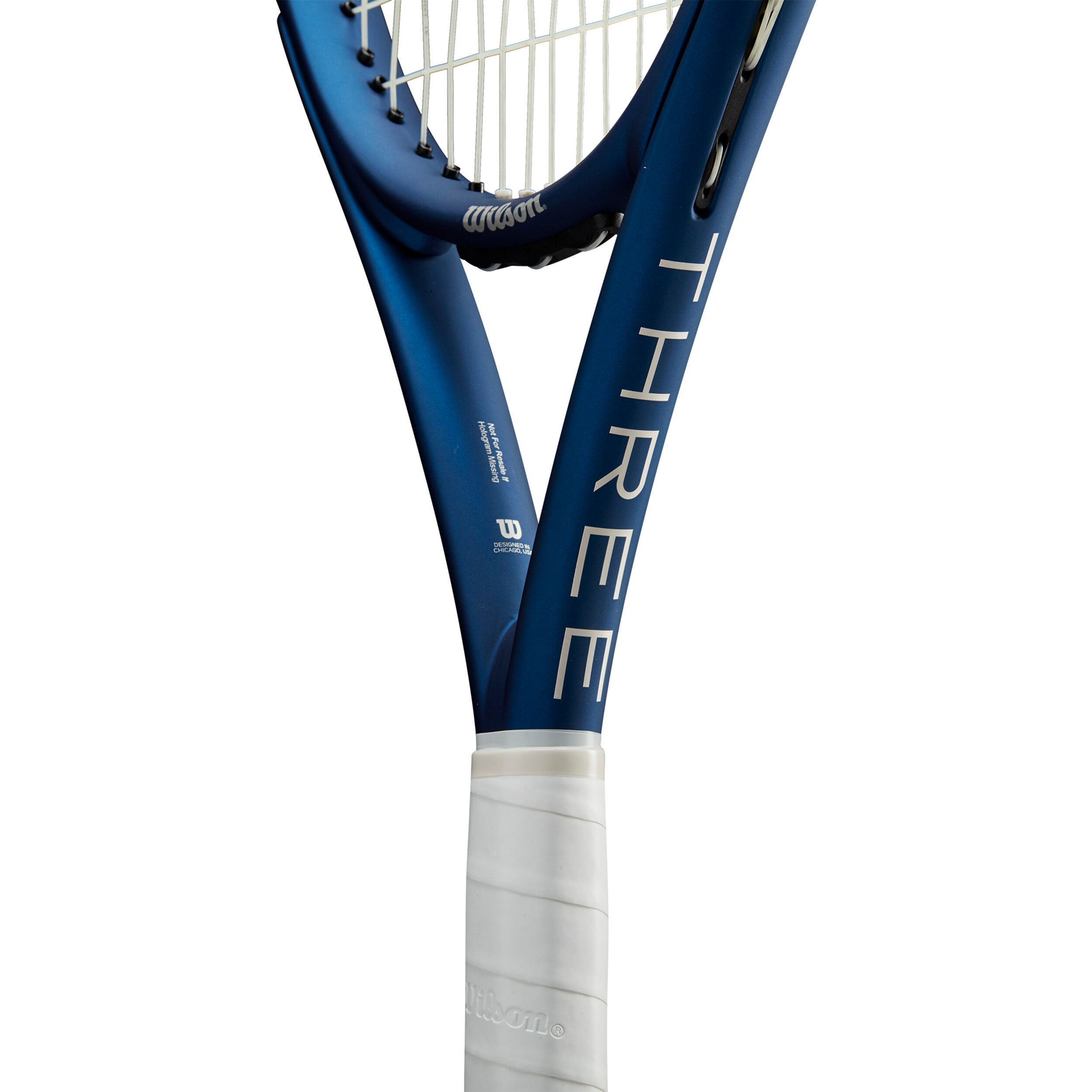 高評価のクリスマスプレゼント (strung) Three Triad Wilson Buy online COM Point Tennis | ラケット(硬式用)