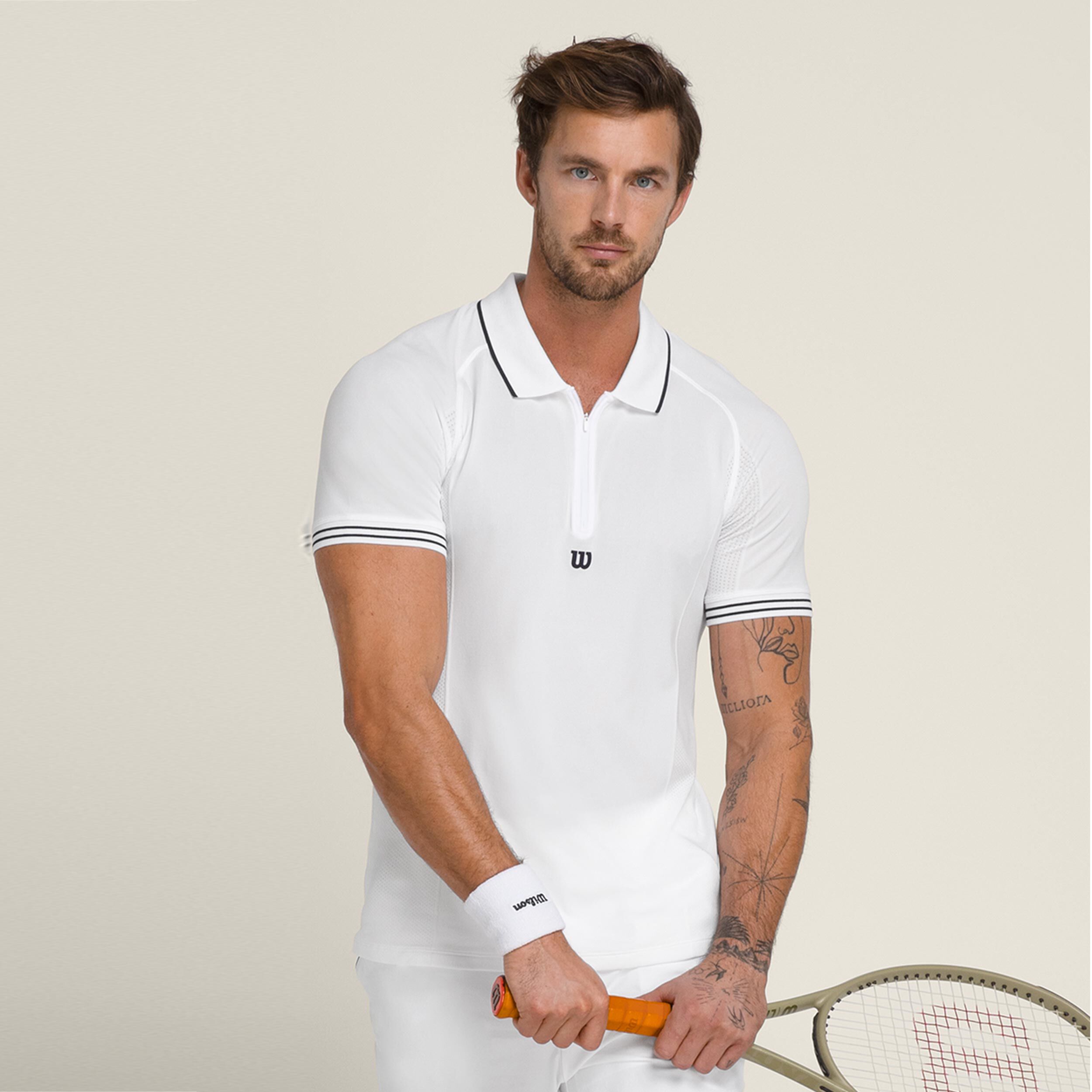Players Seamless Polo Men White