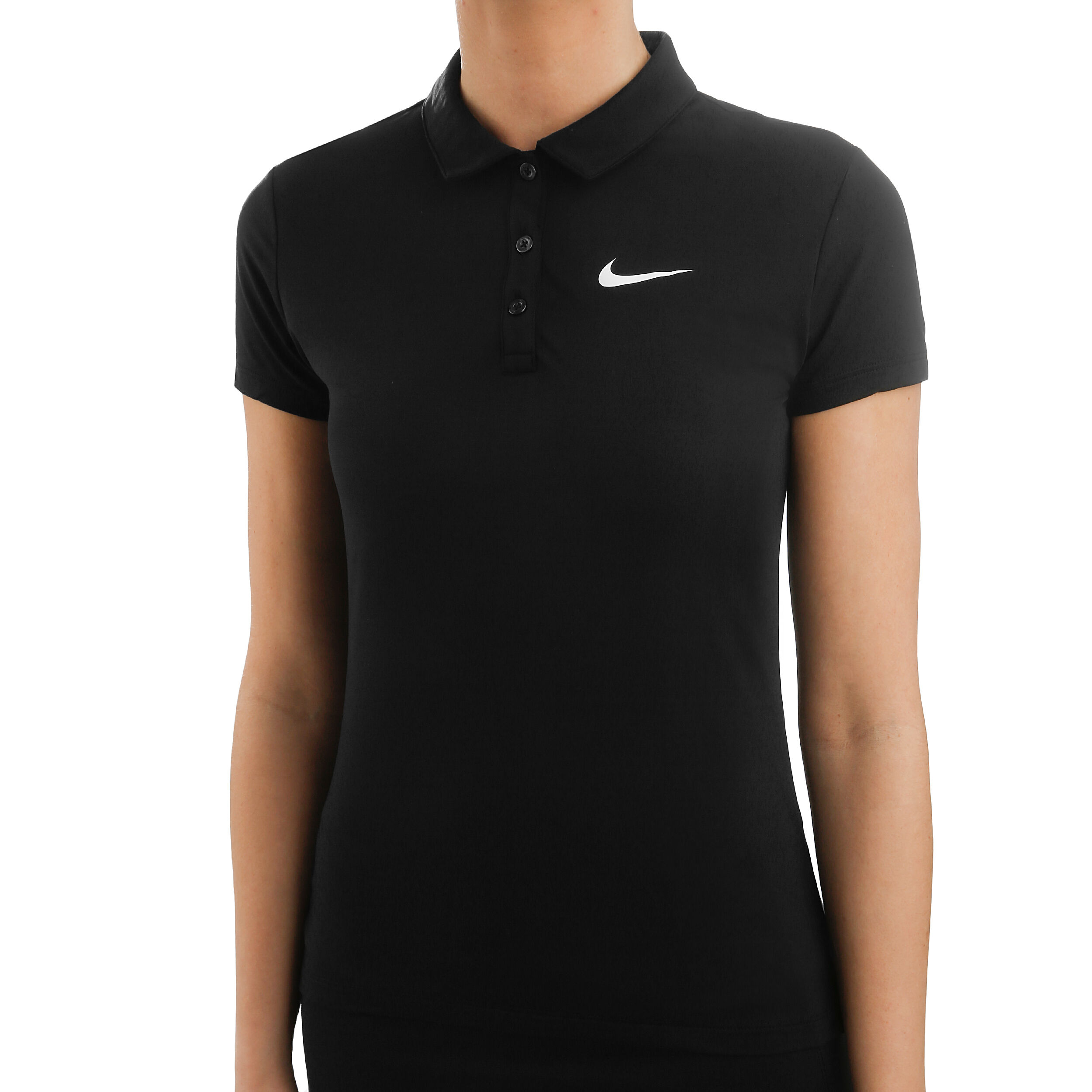 Court Pure Polo Women Black White