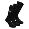 Don Carlito Crew Move Tennis Socks 3 Pack-Black,White