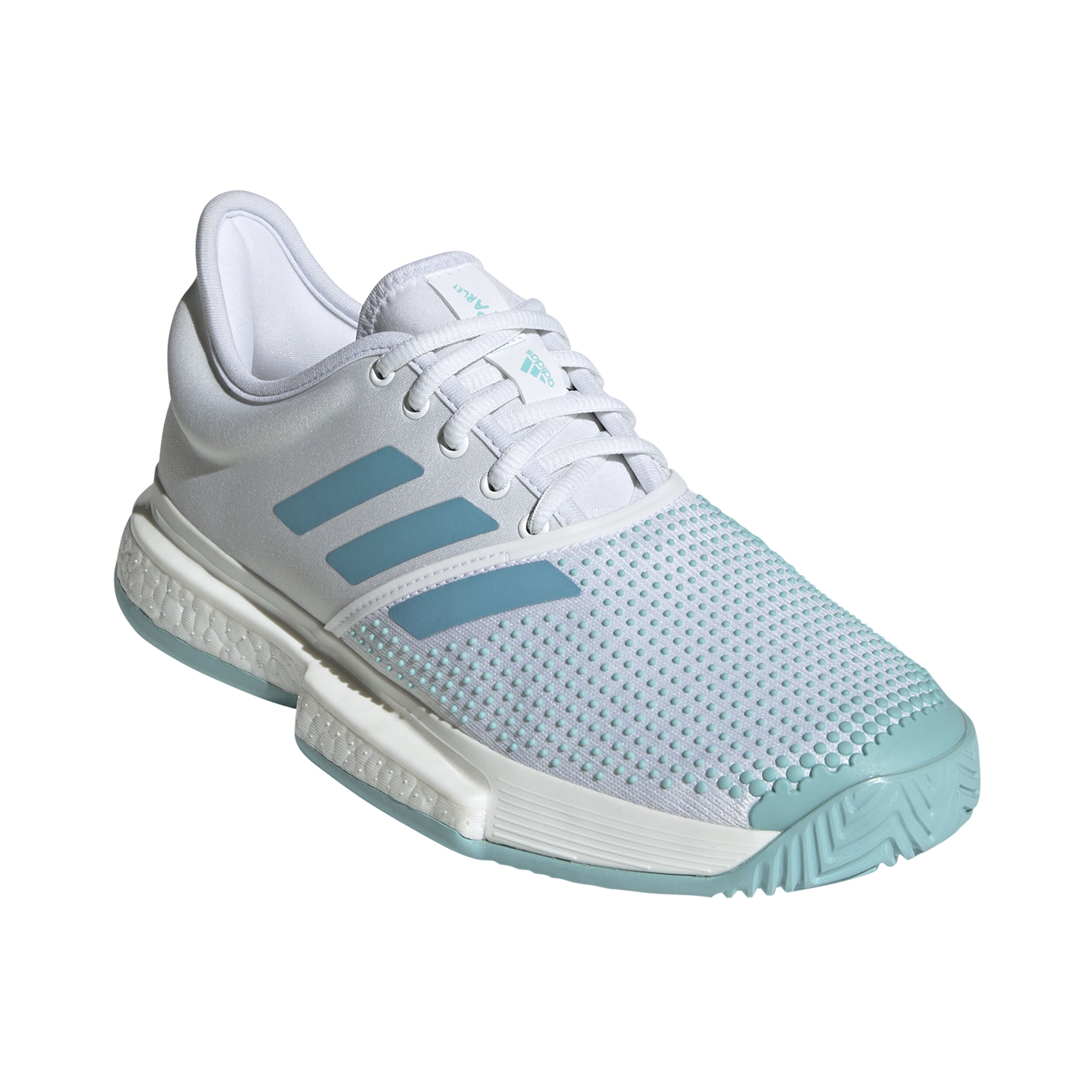 Adidas women's solecourt boost x parley tennis on sale shoes
