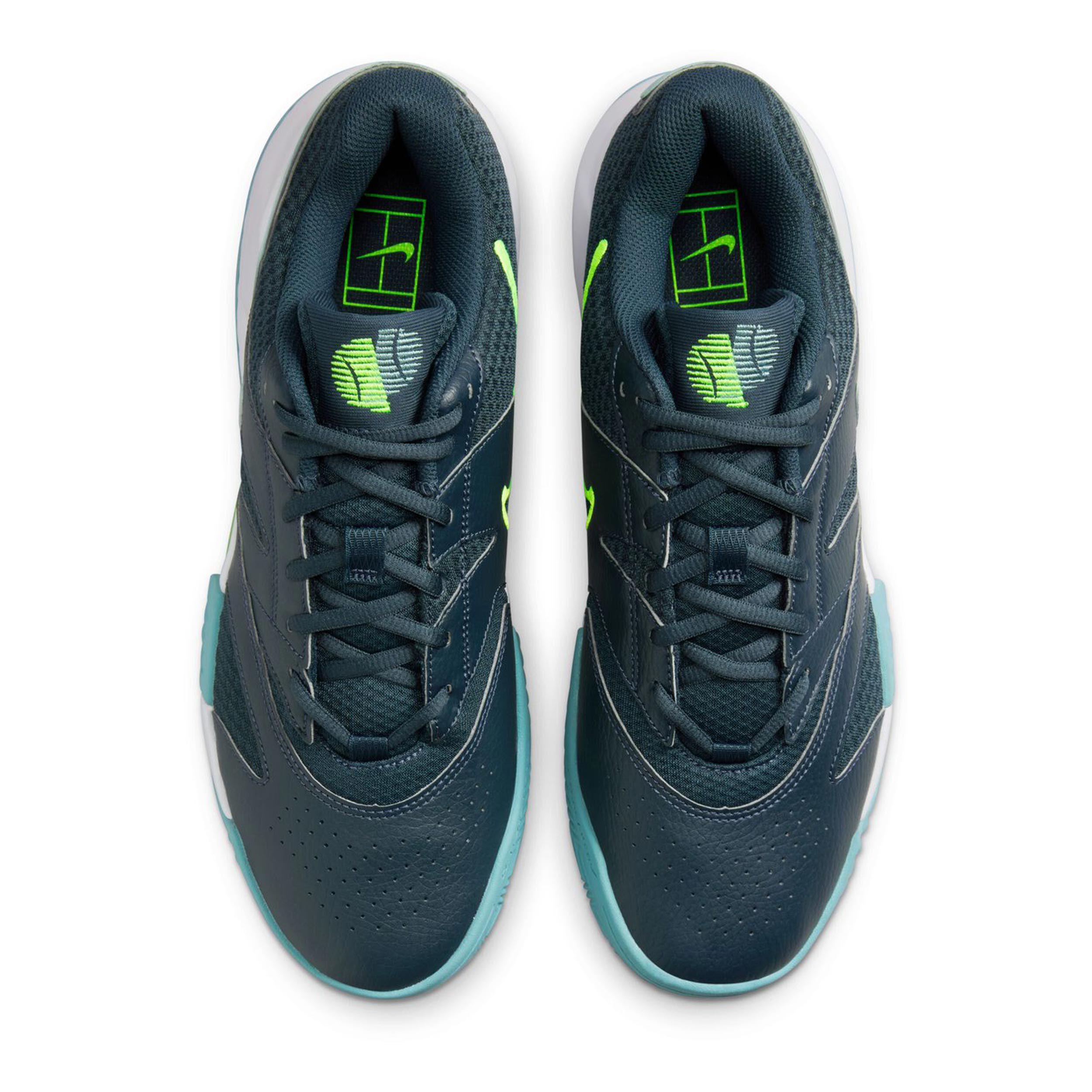 Court Lite 4 Clay Court Shoe Men Dark Blue Turquoise