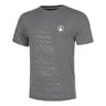 Receiver Embossed T-Shirt Men - grey, white