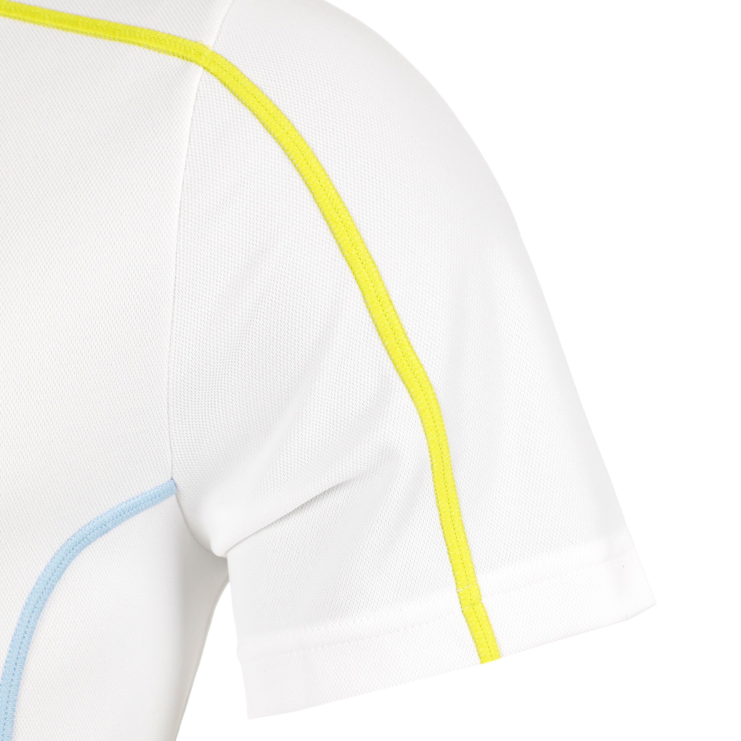 LACOSTE Tシャツ ホワイト/イエロー LACOSTE（ラコステ）｜Tシャツ/カットソー（イエロー系）一覧 - WEAR