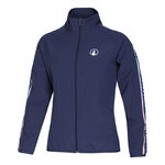 Quiet Please Clothing Quiet Please Rainbow Stroke Training Jacket Women-Blue,Multicoloured