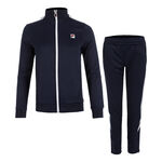 Fila Clothing Fila Manuela Tracksuit Women-Dark Blue,White