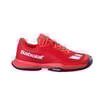 Babolat Tennis shoes Babolat JET M3 CLY Clay court shoe Kids-red, white