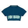 Abdominis Crop Move T-Shirt Women-Petrol