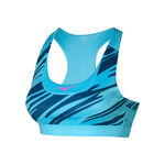 Mizuno Clothing Mizuno Alpha Graphic Sports Bras Women-Blue