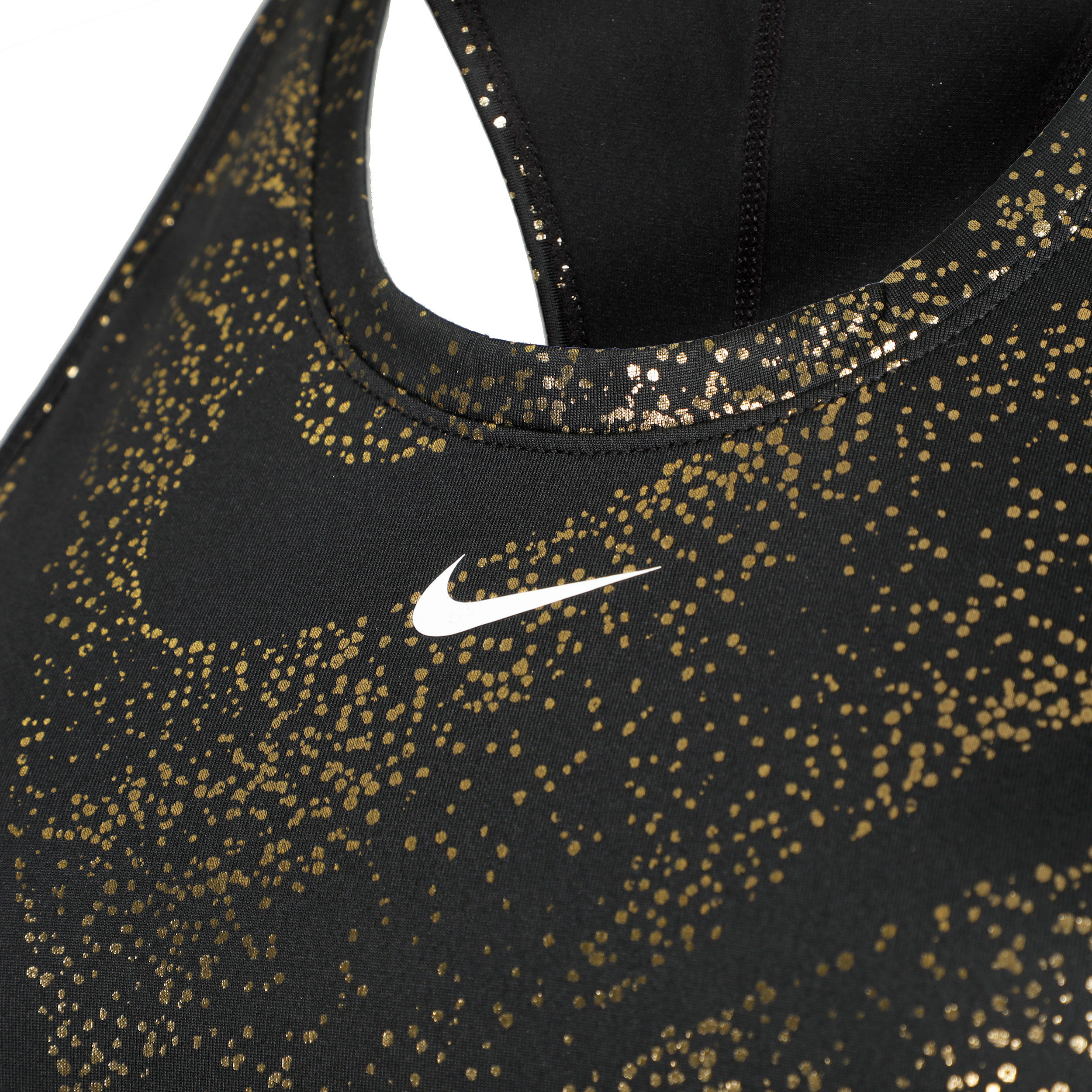 Black and gold nike shirt women's shop