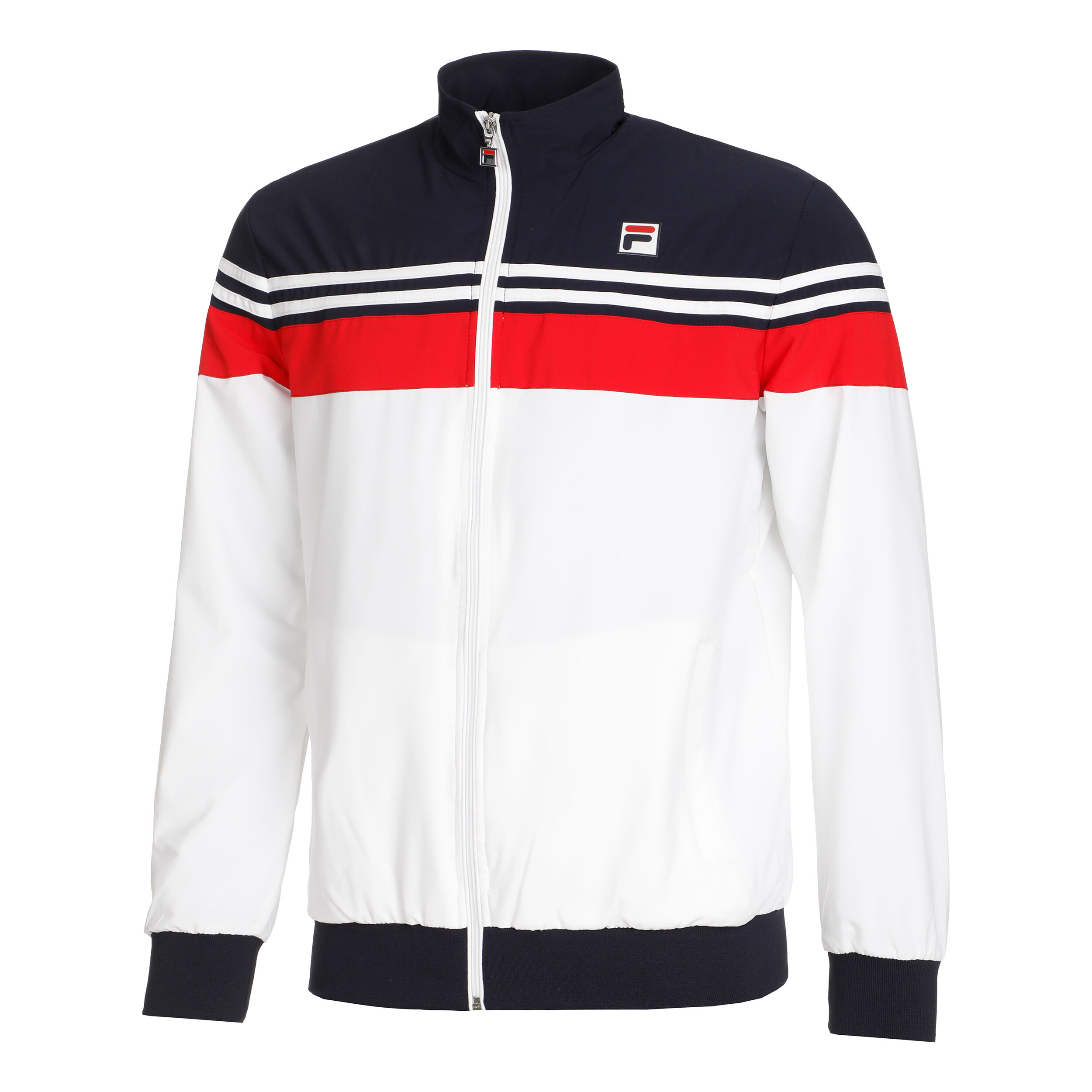 Bruno Training Jacket Men White Multicoloured