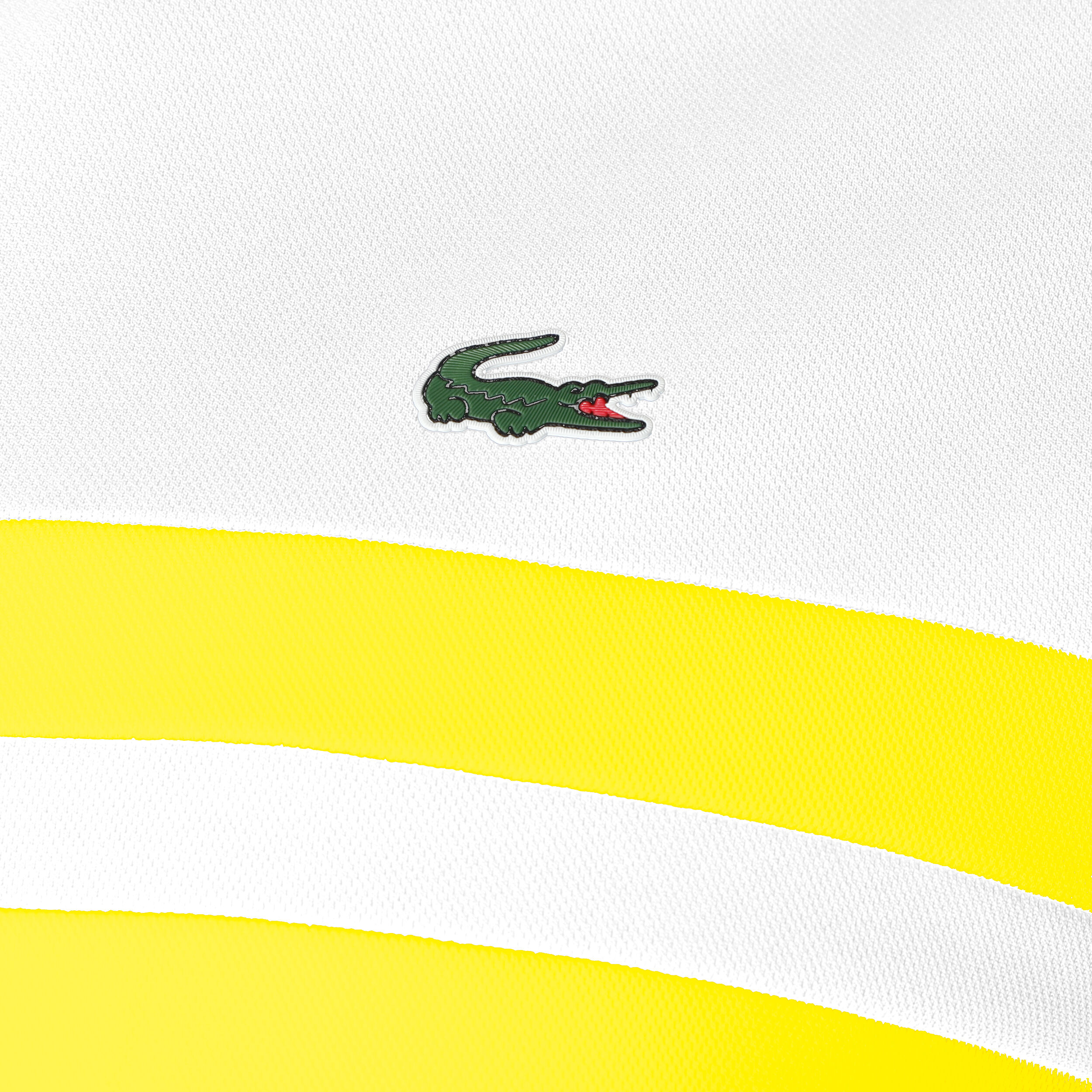 Tee shirt jaune lacoste new arrivals