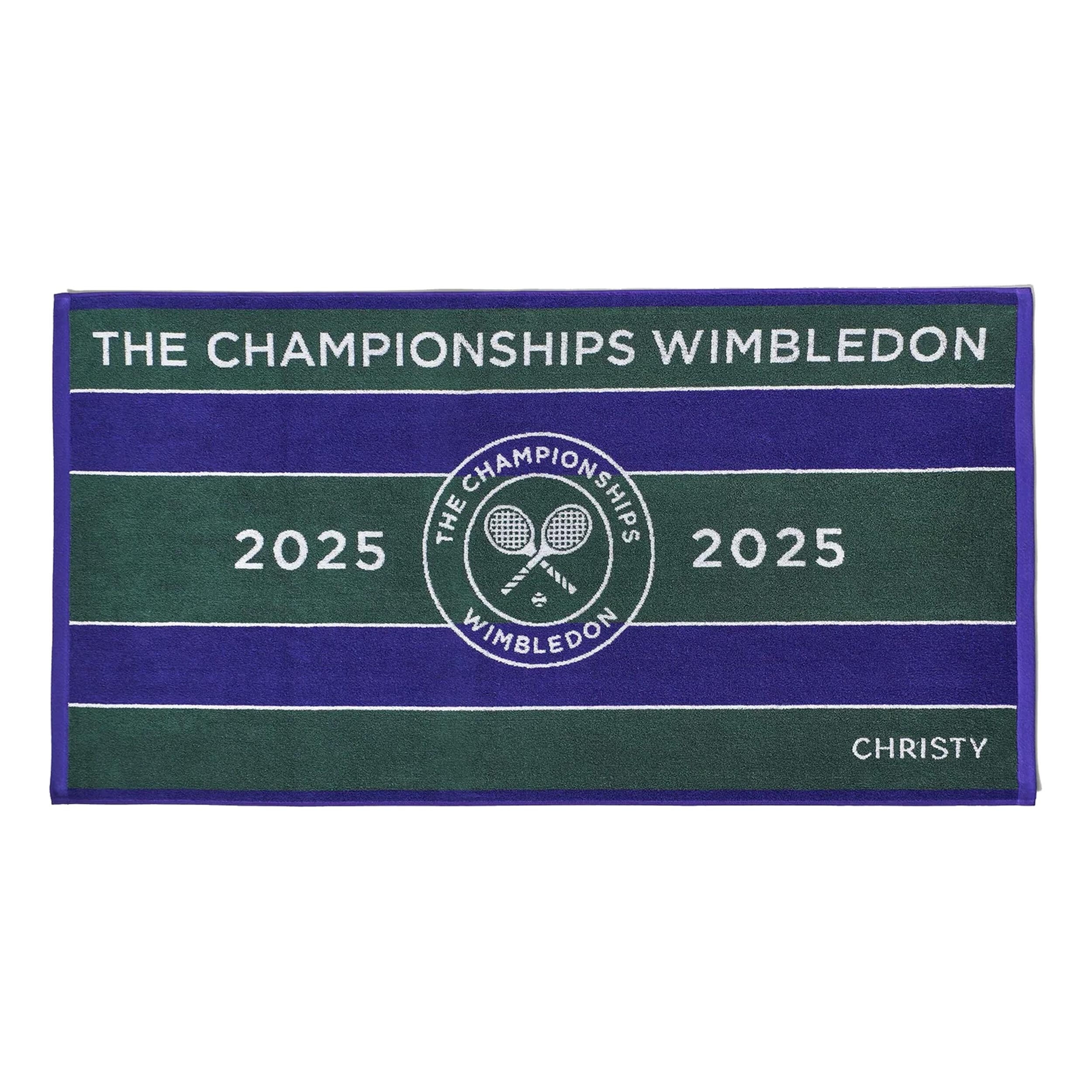 ウィンブルドン　WIMBLEDON 2016 公式タオル　CHRISTY社製 Wimbledon 2025 Championship Towel – Christy USA