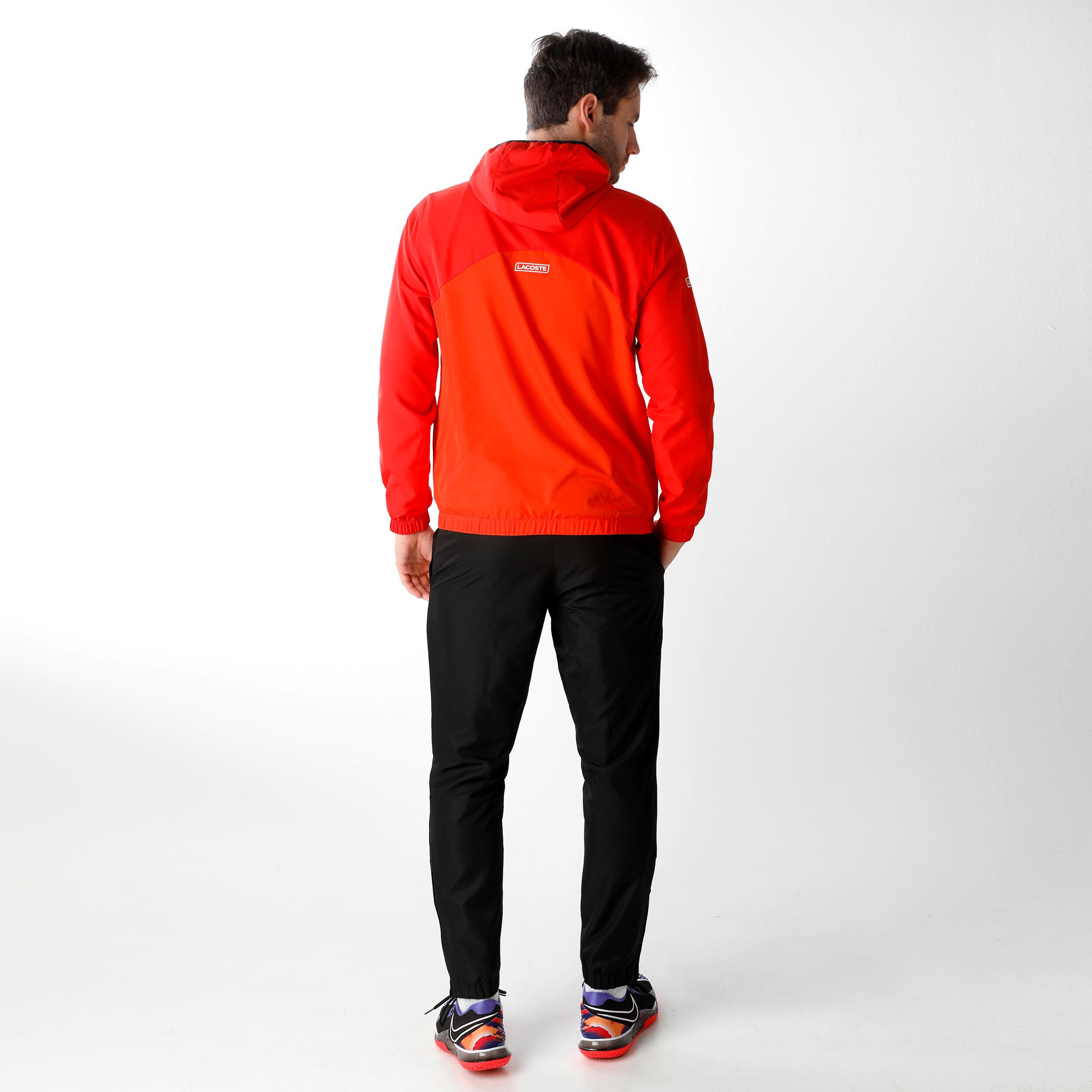 Buy Lacoste Tracksuit Men Red Black online Tennis Point COM