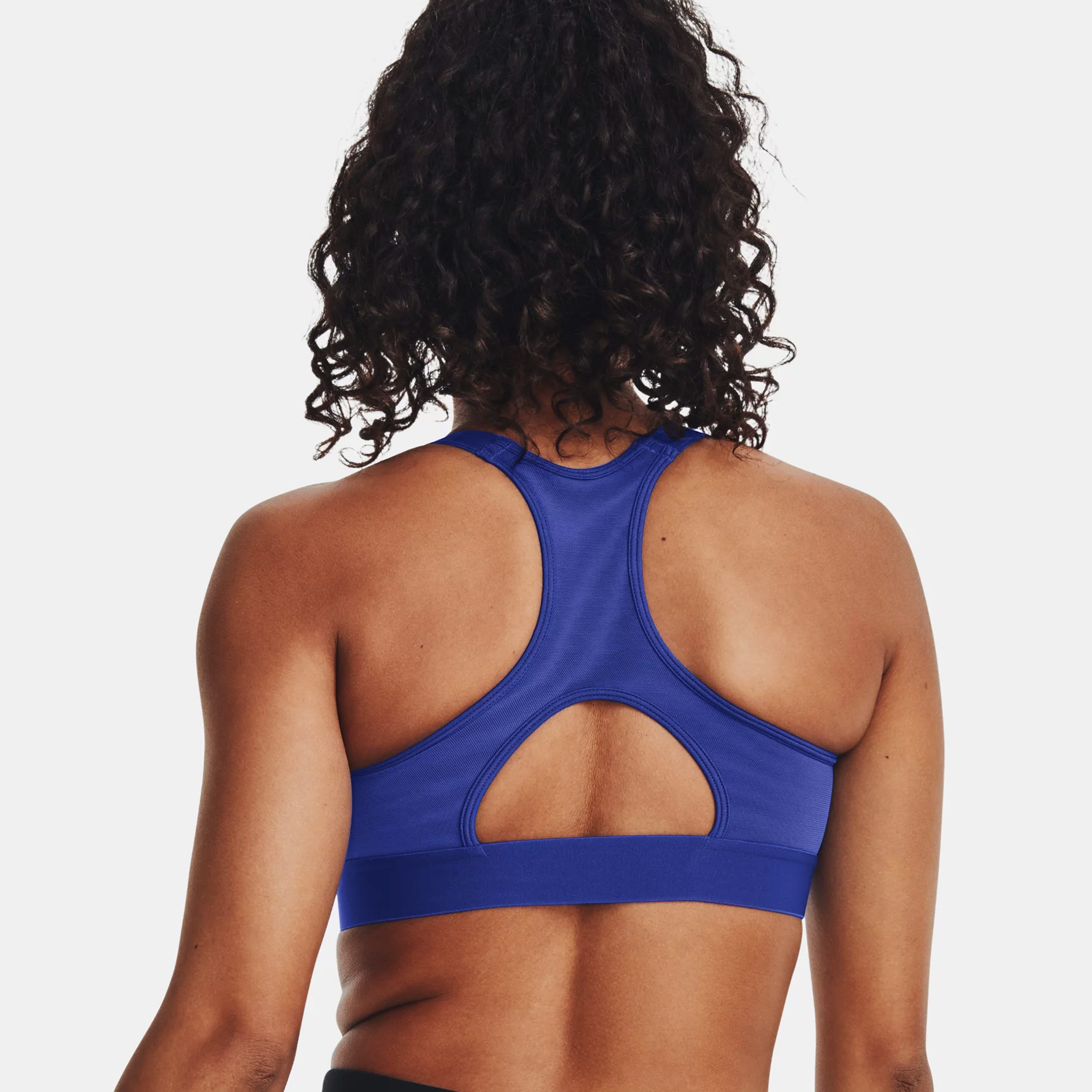 Buy Under Armour Heatgear High Sports Bras Women Blue online