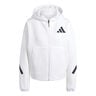 Z.N.E. Zip Hoodie Women-White
