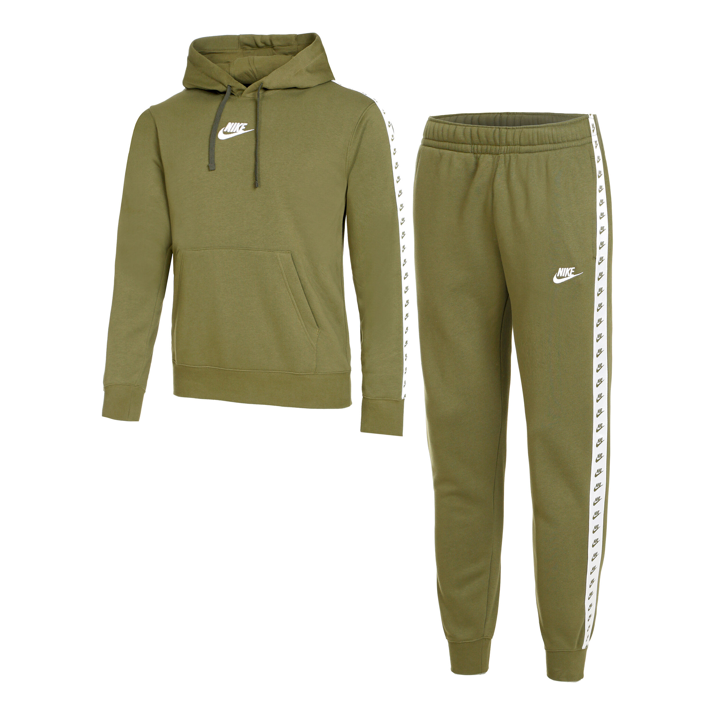 Nike tracksuit olive sale
