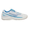 Break Shot Carpet Shoe Women-White,Light Blue
