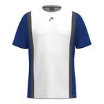 HEAD Clothing HEAD Club 25 Tech T-Shirt Men-White,Dark Blue
