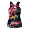 Melbourne Y- Tank Top Women-Black,Multicoloured