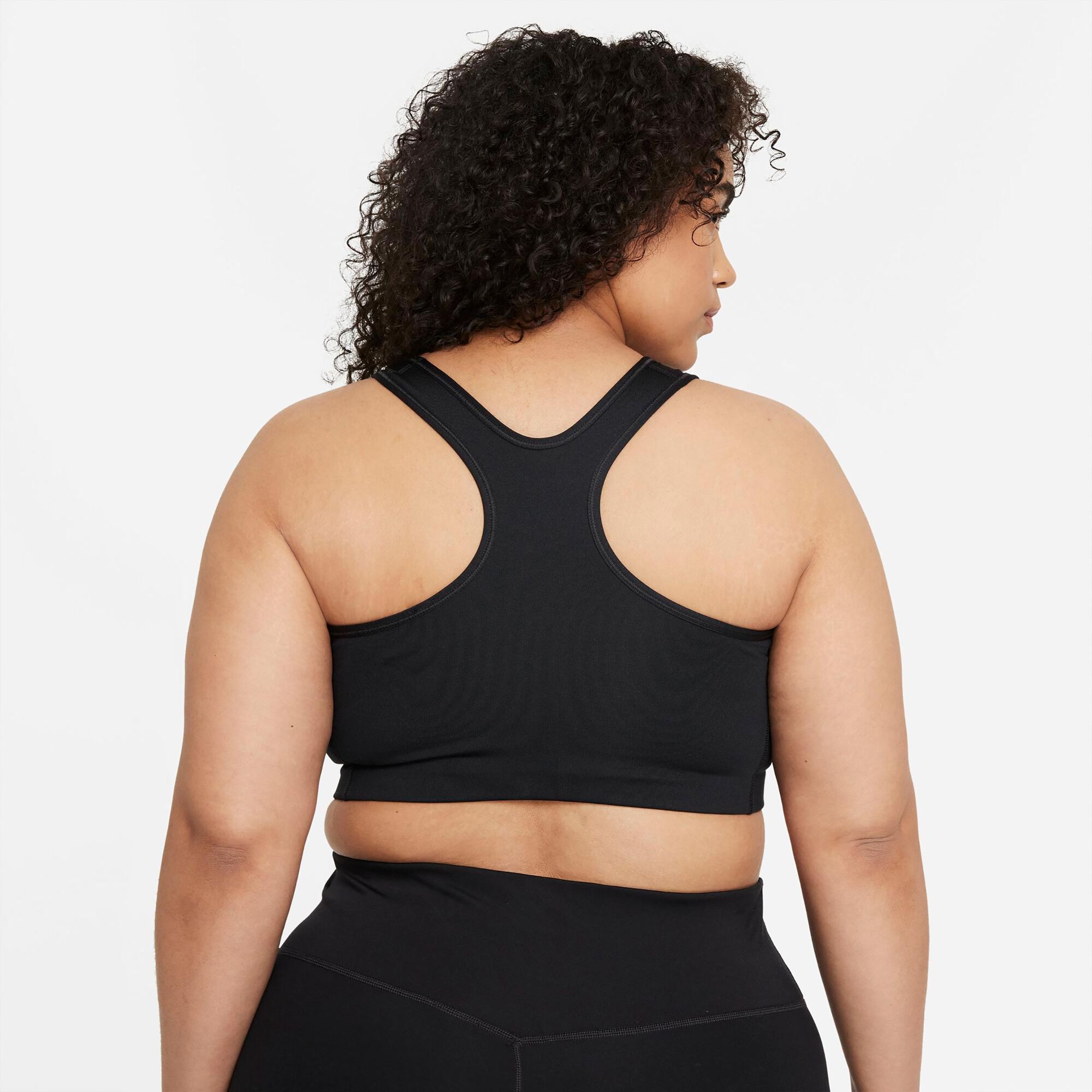 Buy Nike Swoosh Plus Size Sports Bras Women Black, White online