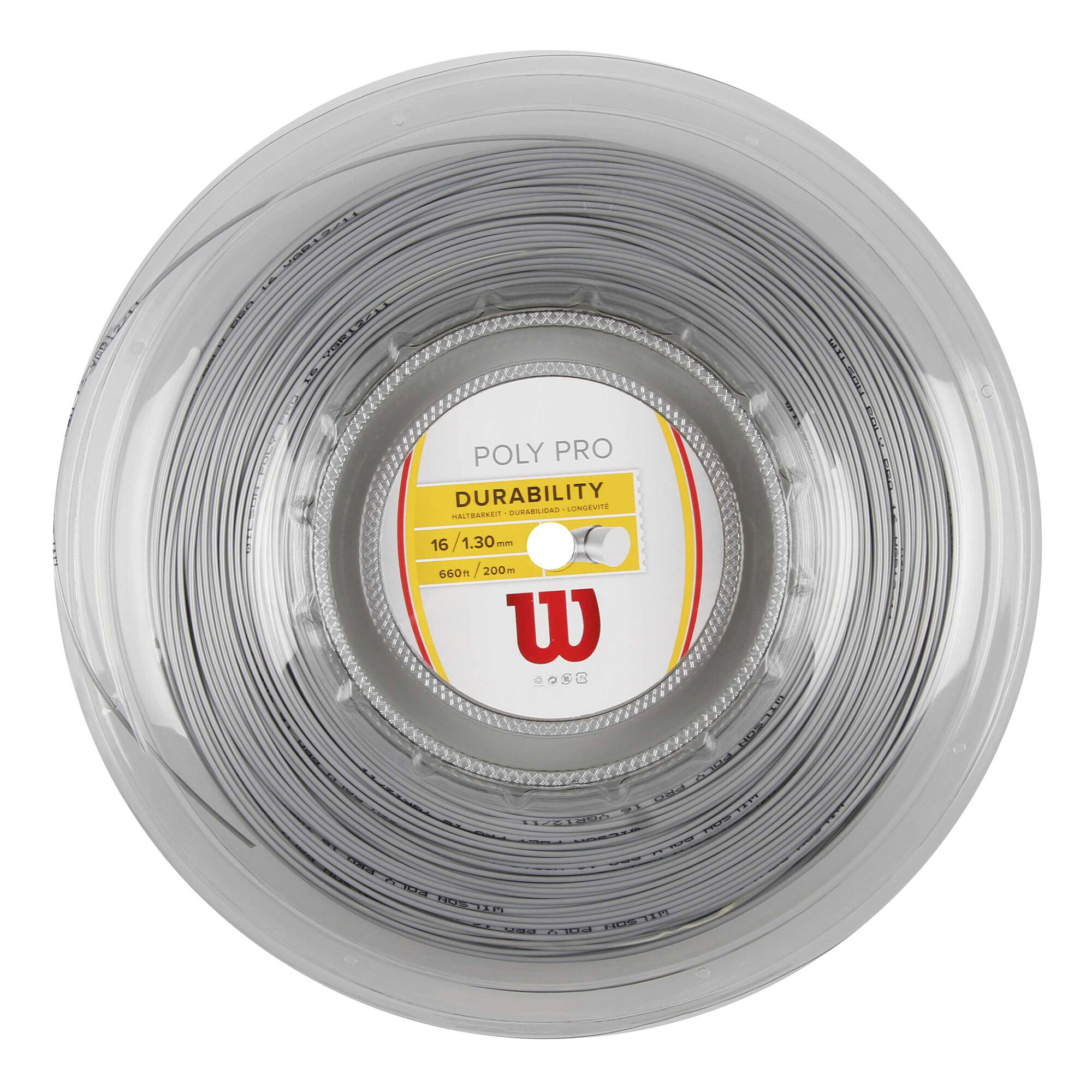 Buy Wilson Poly Pro String Reel 200m Silver online