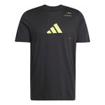 adidas Clothing adidas Graphic T-Shirt Men-Black,Lime