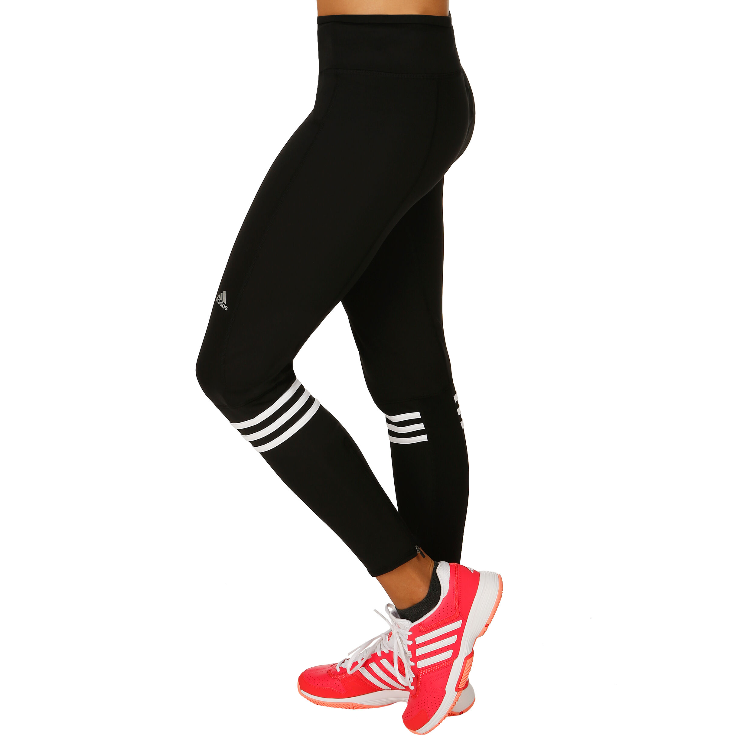 Response Long Tight Running Pants Women Black White