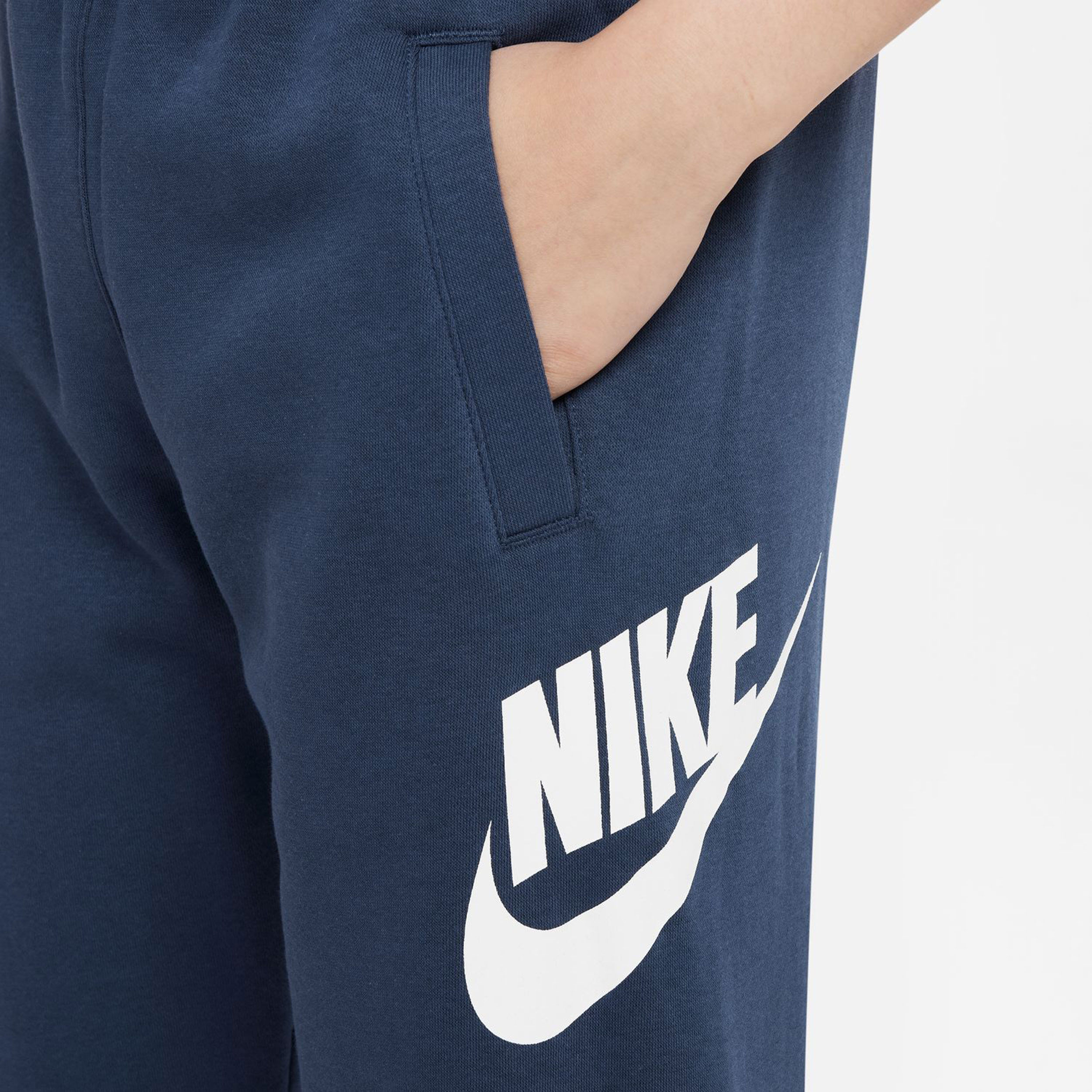 Navy blue nike jogging pants store